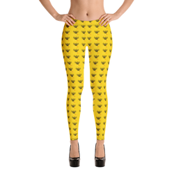 Novv St. Rivver Taxi Heart Leggings (Yellow)