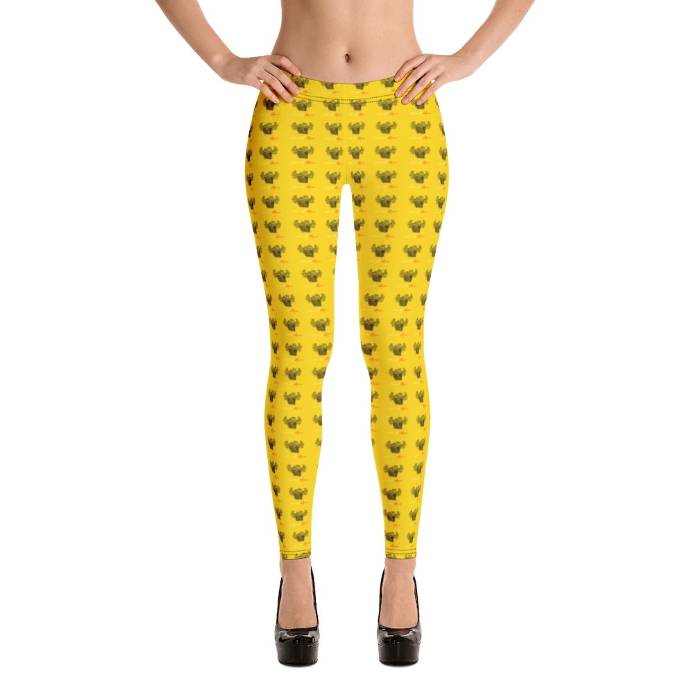 Novv St. Rivver Taxi Heart Leggings (Yellow)