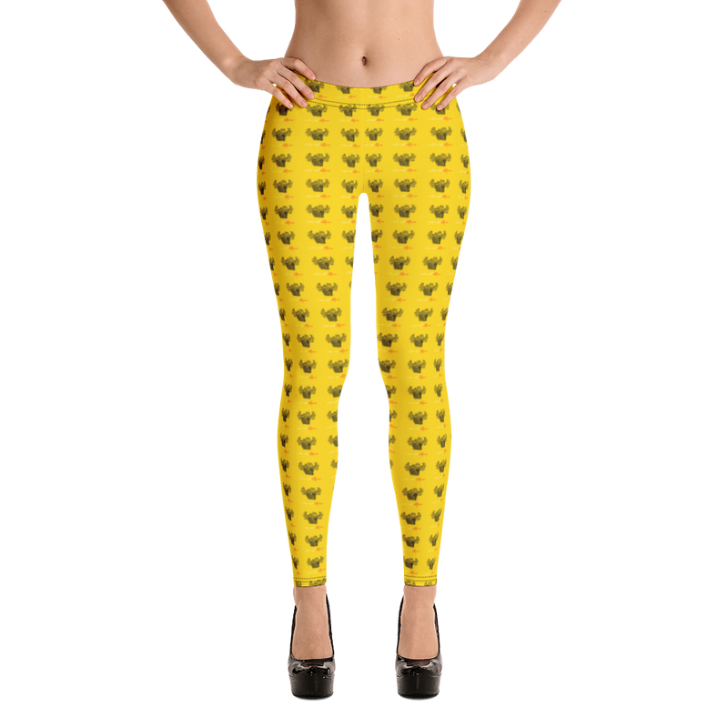 Novv St. Rivver Taxi Heart Leggings (Yellow)