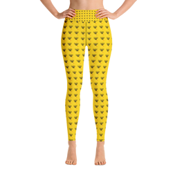 Novv St. Rivver Taxi Heart Yoga Leggings (Yellow)