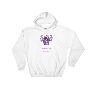 Novv St. Rivver Purple Heart Hoodie (White)